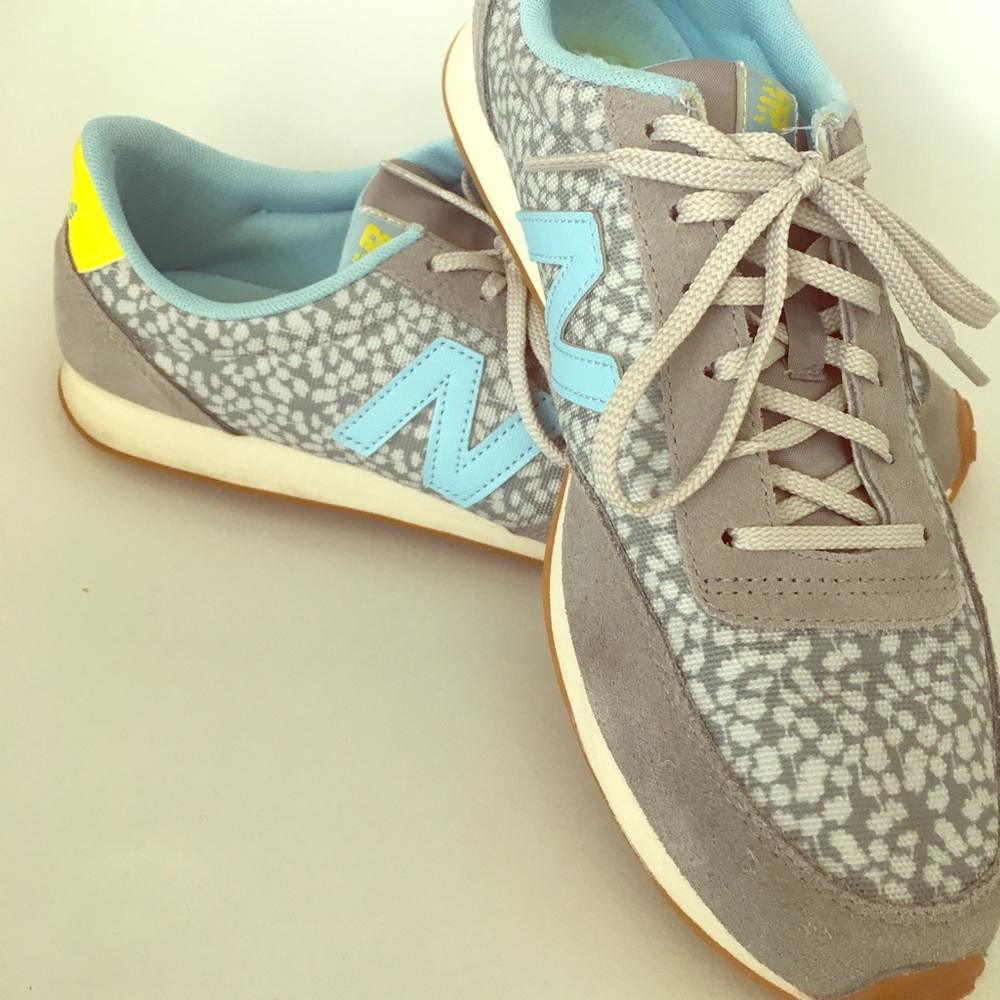 New Balance floral sneakers